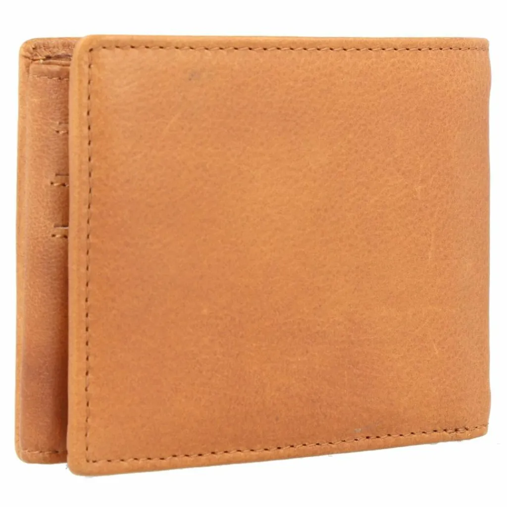 Best Greenland Nature Geldbörse RFID Schutz Leder 12 cm braun