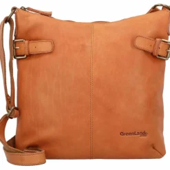 Greenland Nature Umhängetasche Leder 34 cm cognac2