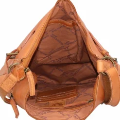 Greenland Nature Umhängetasche Leder 34 cm cognac2
