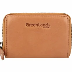 New Greenland Nature Kreditkartenetui RFID Leder 10,5 cm mandarine