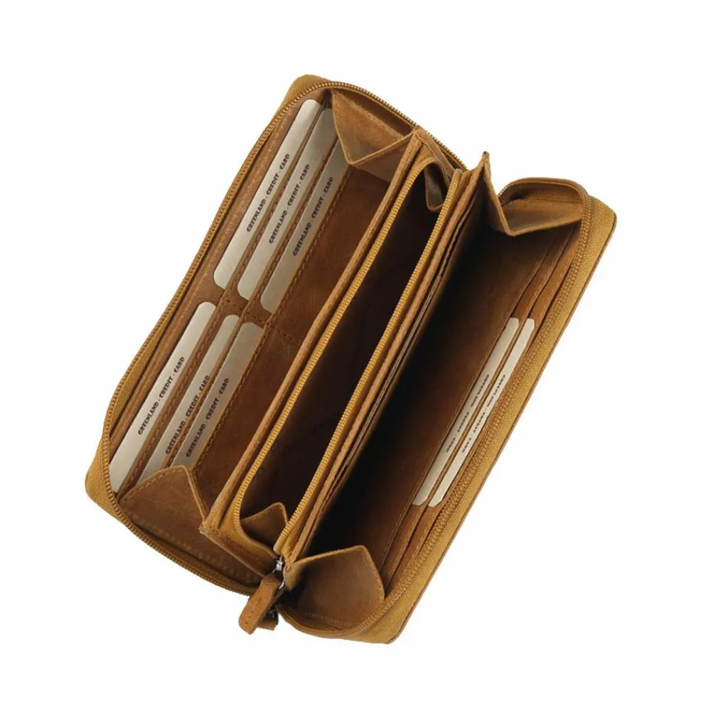 Greenland Nature Damengeldbörsen Querformat<Light Geldbörse Leder 19 cm natur