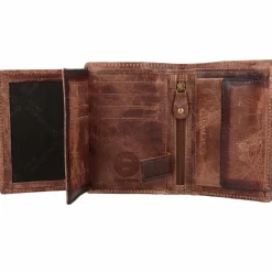 Discount Greenland Nature Mascu & Line Geldbörse RFID Leder 10 cm braun