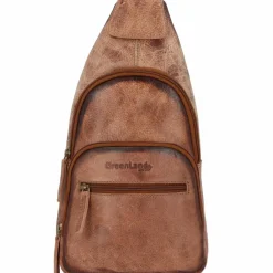Greenland Nature Umhängetaschen<Mascu & Line Umhängetasche Leder 39 cm braun