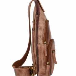 Greenland Nature Umhängetaschen<Mascu & Line Umhängetasche Leder 39 cm braun
