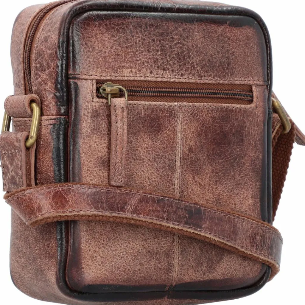 Greenland Nature Umhängetaschen<Mascu & Line Umhängetasche Leder 20 cm brown
