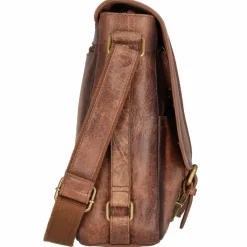 Greenland Nature Mascu & Line Umhängetasche Leder 30 cm