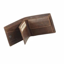 Greenland Nature Herrengeldbörsen Querformat|Damengeldbörsen Querformat<Montana Geldbörse Leder 10.5 cm natur