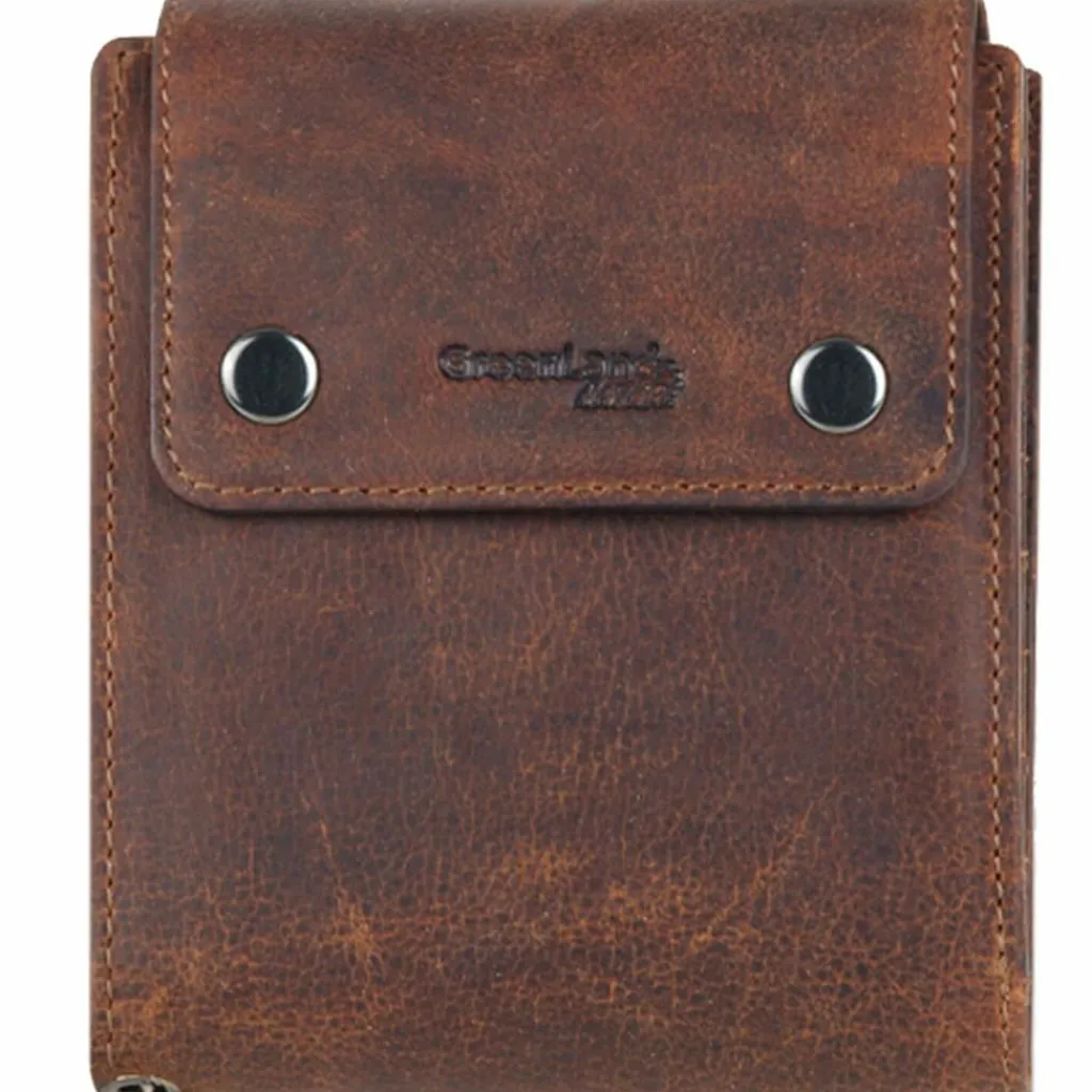 Damen Greenland Nature Montana Geldbörse II Leder 10,5 cm