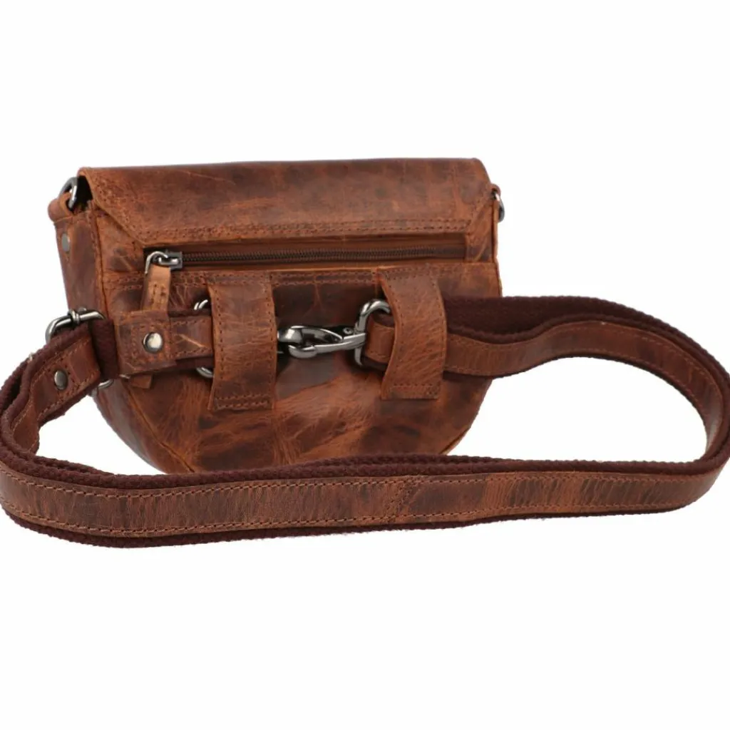 Greenland Nature Umhängetaschen<Montana Umhängetasche Leder 21 cm braun