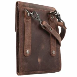 Greenland Nature Umhängetaschen<Montana Umhängetasche Leder 11 cm natur