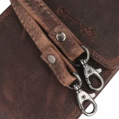 Greenland Nature Umhängetaschen<Montana Umhängetasche Leder 11 cm natur