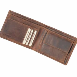 Hot Greenland Nature Montana Geldbörse Leder 12,5 cm natur