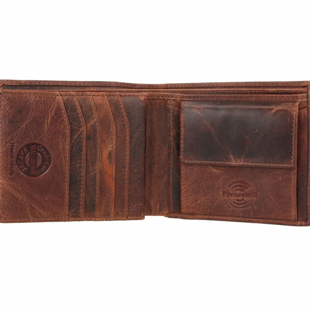 Herren Greenland Nature Montana Geldbörse RFID Leder 12,5 cm