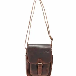 Best Greenland Nature Montana Umhängetasche Leder 19 cm natur