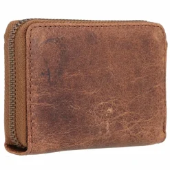 Greenland Nature Visitenkartenetuis<Montana Kreditkartenetui RFID Leder 10,5 cm braun