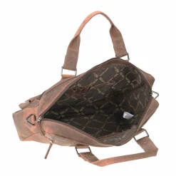 Greenland Nature Laptoptaschen|Aktentaschen<Montana Aktentasche Leder 43 cm Laptopfach natur