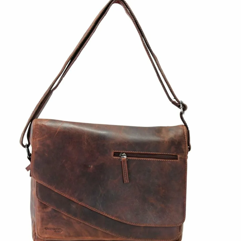 Greenland Nature Montana Umhängetasche I Leder 35 cm