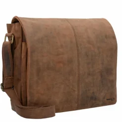 Best Greenland Nature Montenegro Messenger Leder 35 cm natur