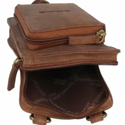 Greenland Nature Handytaschen<Montenegro Handytasche Leder 22 cm braun