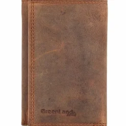 Greenland Nature Herrengeldbörsen Hochformat<Montenegro Geldbörse RFID Leder 10 cm braun