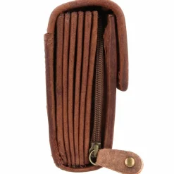 Sale Greenland Nature Montenegro Kellnerbörse Geldbörse RFID Leder 16,5 cm braun