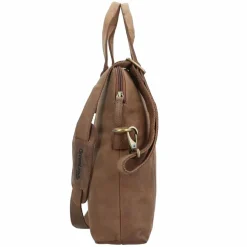 Greenland Nature Montenegro Aktentasche Leder 40 cm Laptopfach