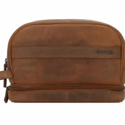 Greenland Nature Kulturbeutel<Montenegro Kulturbeutel Leder 24 cm natur