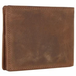 Greenland Nature Herrengeldbörsen Querformat<Montenegro Geldbörse RFID Leder 12 cm braun