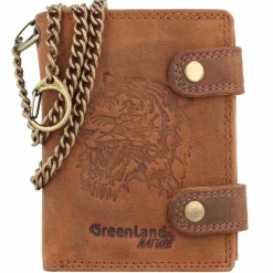 Best Greenland Nature Montenegro Geldbörse RFID Leder 9 cm tiger