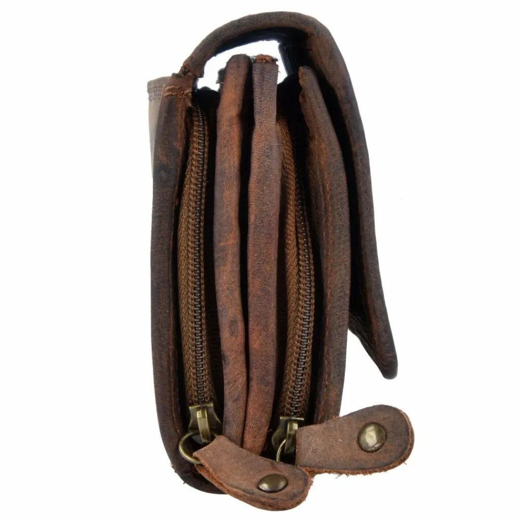 Greenland Nature Herrengeldbörsen Querformat|Damengeldbörsen Querformat<Montenegro Geldbörse Leder 19 cm natur