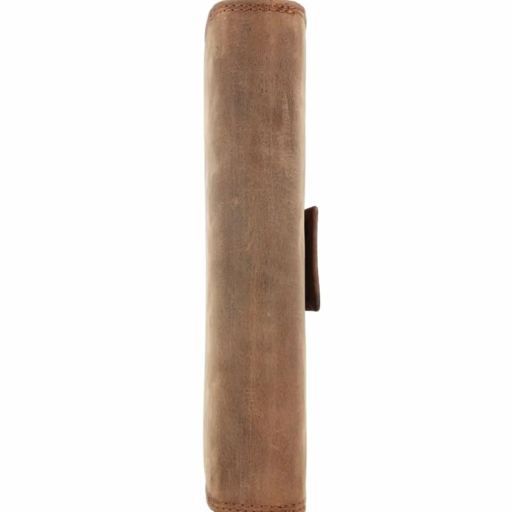 Hot Greenland Nature Montenegro Geldbörse RFID Leder 9,5 cm braun