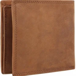 Greenland Nature Herrengeldbörsen Querformat<Montenegro Geldbörse RFID Leder 12 cm braun