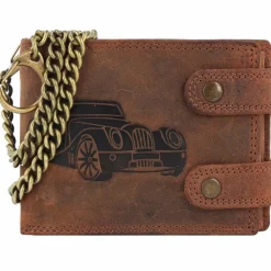 Greenland Nature Herrengeldbörsen Querformat<Montenegro Geldbörse RFID Leder 12 cm car