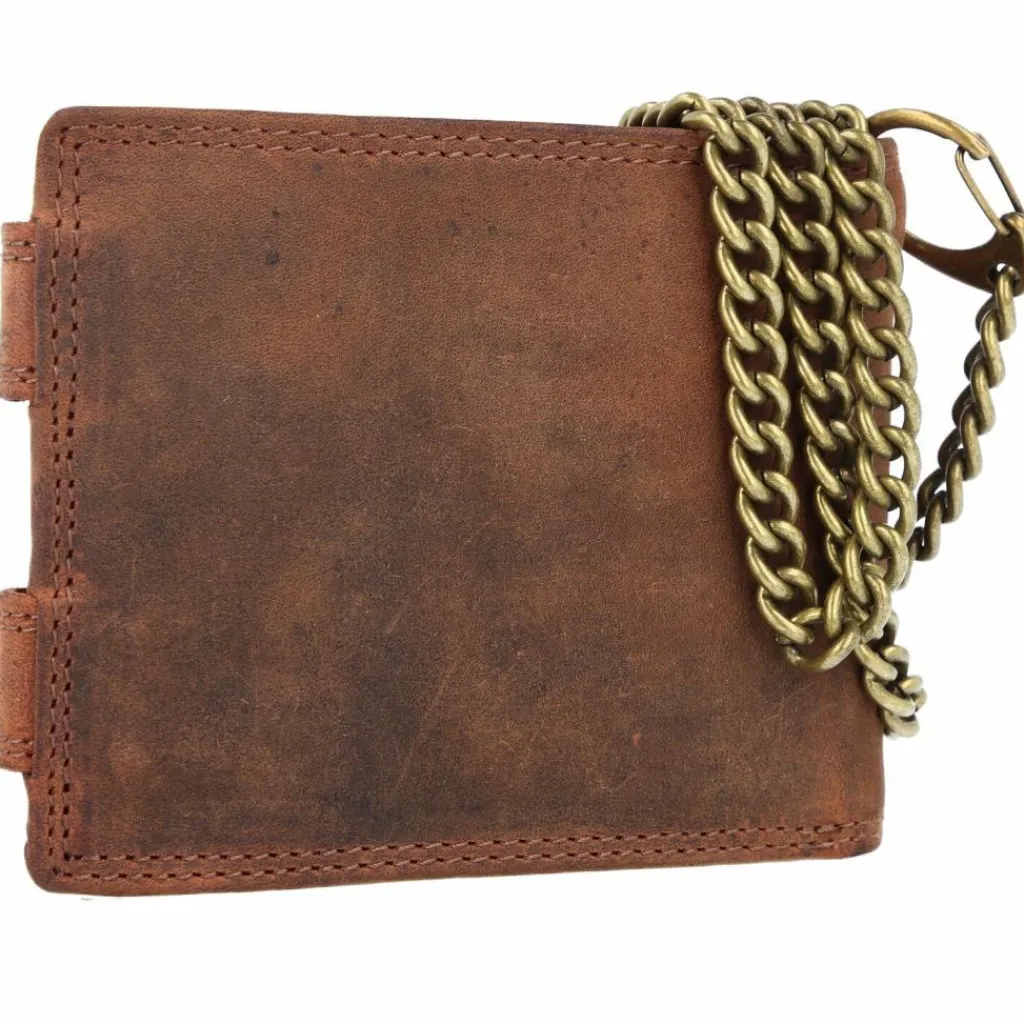 Greenland Nature Herrengeldbörsen Querformat<Montenegro Geldbörse RFID Leder 12 cm car