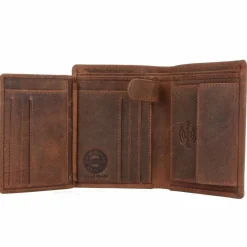 Best Greenland Nature Montenegro Geldbörse RFID Leder 9 cm braun