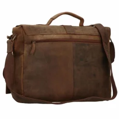 Greenland Nature Aktentaschen<Montenegro Aktentasche Leder 37 cm natur