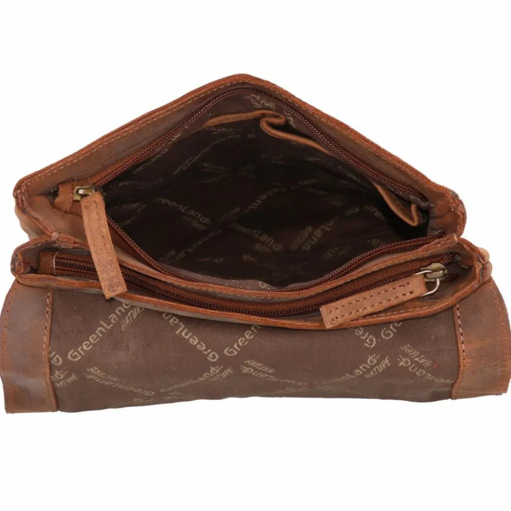 Clearance Greenland Nature Montenegro Umhängetasche Leder 23 cm braun