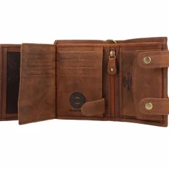 Greenland Nature Herrengeldbörsen Hochformat<Montenegro Geldbörse RFID Leder 9 cm horse