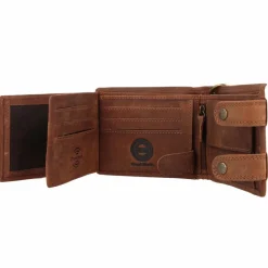 Greenland Nature Herrengeldbörsen Querformat<Montenegro Geldbörse RFID Leder 12 cm tiger