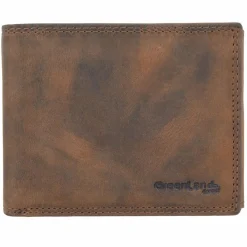 Greenland Nature Herrengeldbörsen Querformat<Montenegro Geldbörse RFID Leder 12 cm natur