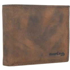 Greenland Nature Herrengeldbörsen Querformat<Montenegro Geldbörse RFID Leder 12 cm natur