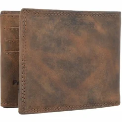 Greenland Nature Herrengeldbörsen Querformat<Montenegro Geldbörse RFID Leder 12 cm natur