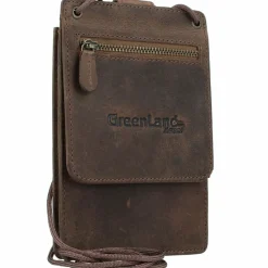 Greenland Nature Ausweisetuis|Brustbeutel<Montenegro Brustbeutel RFID Leder 11 cm natur
