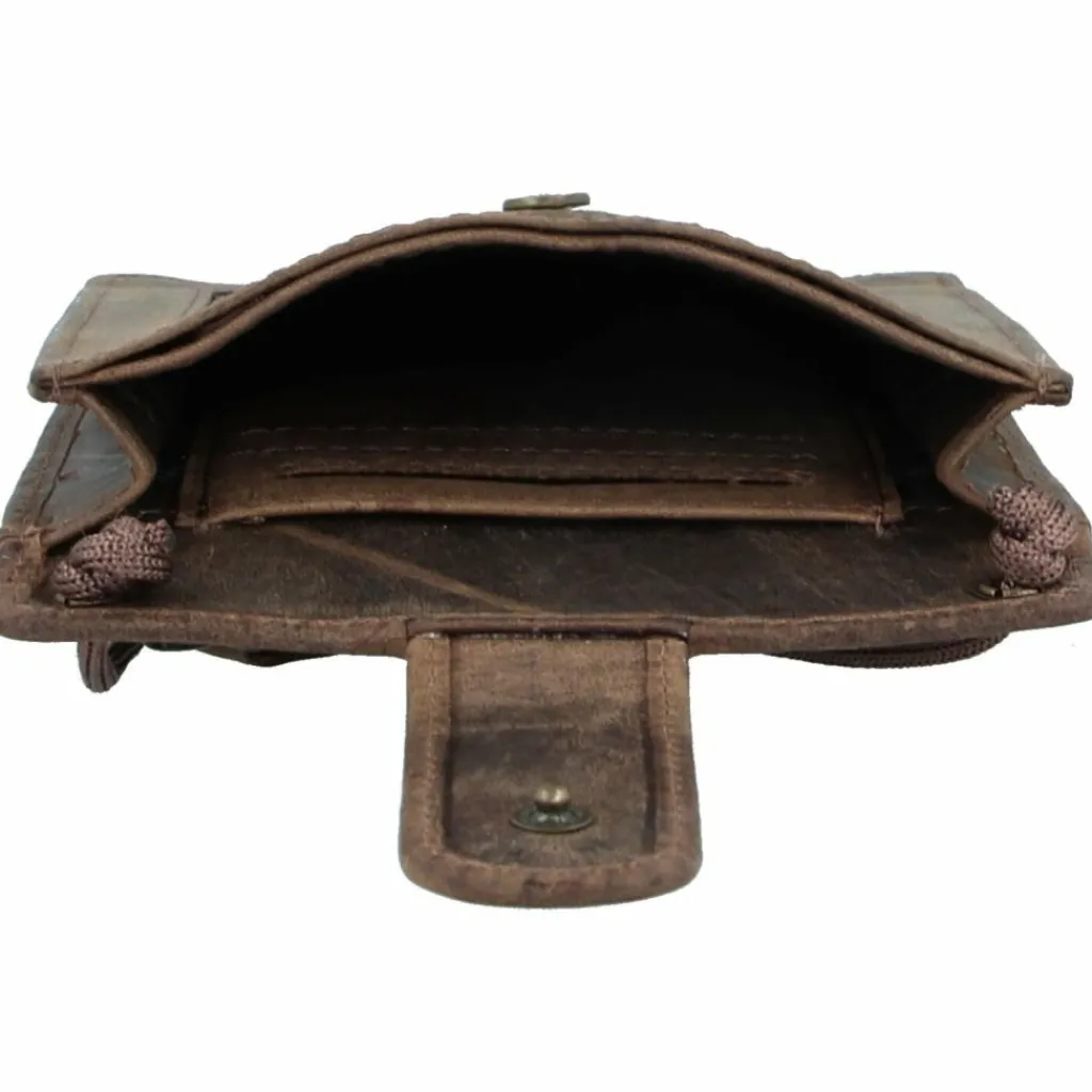 Greenland Nature Ausweisetuis|Brustbeutel<Montenegro Brustbeutel RFID Leder 11 cm natur