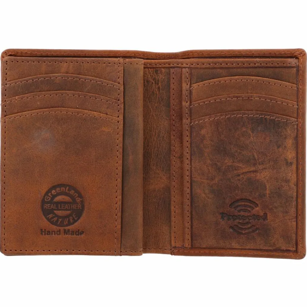 Herren Greenland Nature Montenegro Geldbörse RFID Leder 9 cm