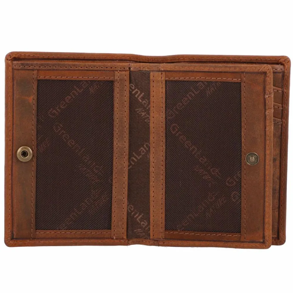 Herren Greenland Nature Montenegro Geldbörse RFID Leder 9 cm