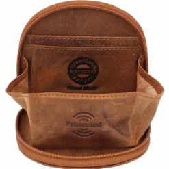 Clearance Greenland Nature Montenegro Münzbörse RFID Leder 10 cm natur
