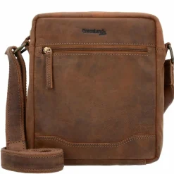 Outlet Greenland Nature Montenegro Umhängetasche Leder 21 cm natur