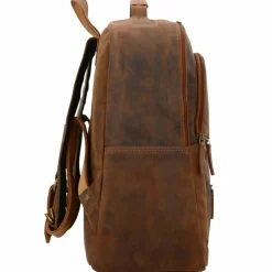 Greenland Nature Montenegro Rucksack Leder 40 cm Laptopfach