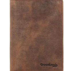 Greenland Nature Ausweisetuis<Montenegro Reisepassetui RFID Leder 12 cm braun